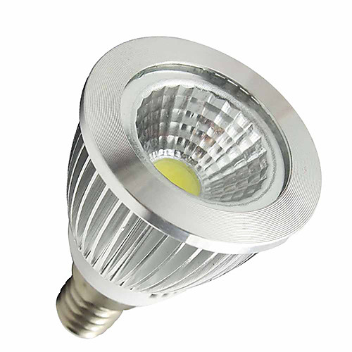 LOHAS  E14 6W 450-500LM 2800-3200K теплый белый свет COB Светодиодные пятно лампы (AC 110-240V)