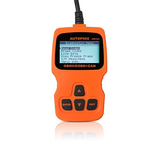 Диагностический инструмент OBD OBD2 OBDII EOBD Сканер Code Reader OM123