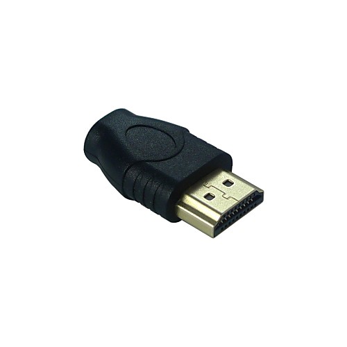 LWM ™ позолоченный HDMI V1.4 между микро типа HDMI v1.4 разъема D женский переходник адаптер бесплатной доставкой