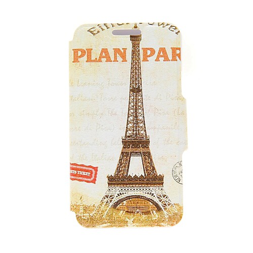 Kinston Paris Tower Pattern PU Leather Full Body Case with Stand for Nokia Lumia 820