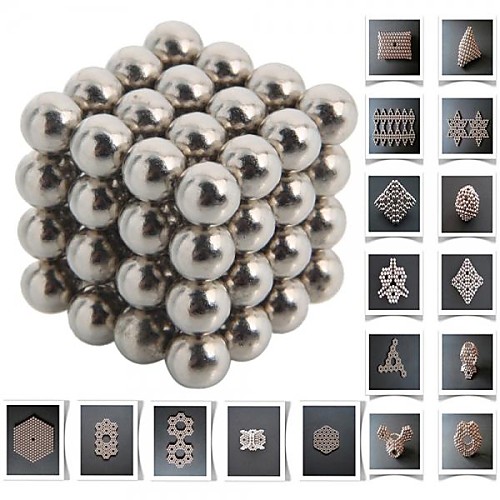 64pcs 10mm DIY фуллерены и buckycubes магнитные блоки кубов игрушки