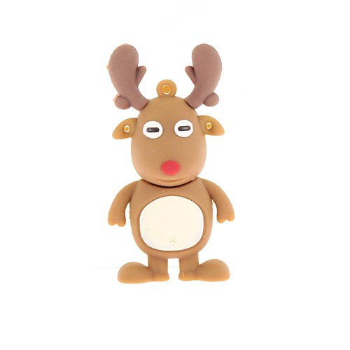 ZP Cartoon Deer Character USB Flash Drive 8GB