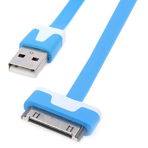 30-контактный для IOS Поддержка USB 7 данные зарядное кабель синхронизации для iPhone / IPad и других (300 см, различных цветов)