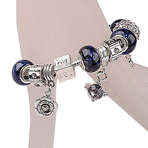 Fashion Star Flower Charm Bracelet