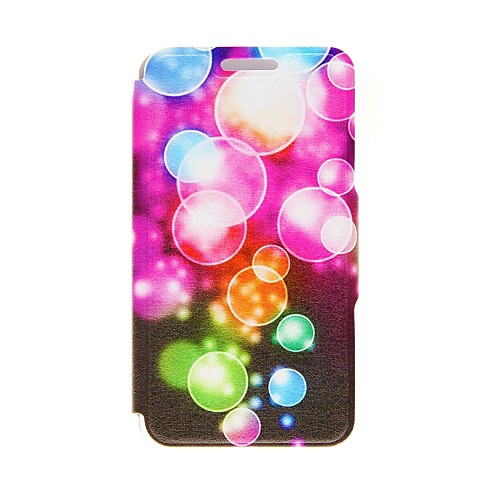 Kinston Color Bubble Pattern PU Leather Full Body Case with Stand for Nokia Lumia 820