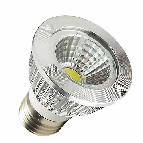 LOHAS  E27 5W регулируемой яркостью 350-400LM 6000-6500K Холодный белый свет COB Светодиодные пятно лампы (AC 110-240V)