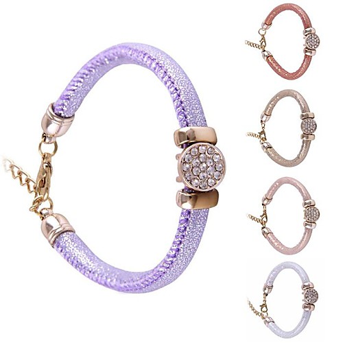 (1 Pc)Sweet 6.4cm Women's  Alloy Chain & Link Bracelet