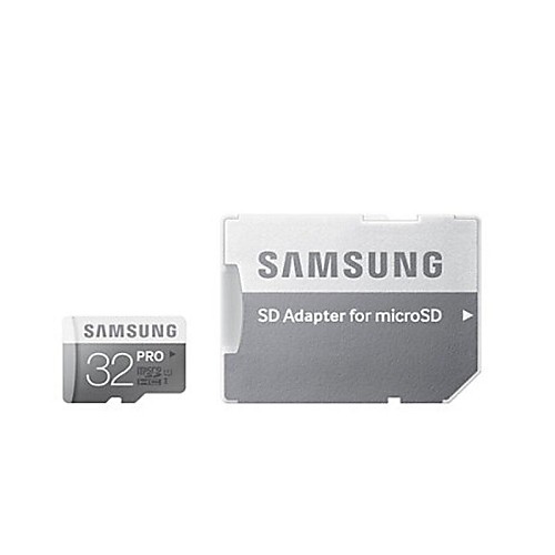 Samsung MB-mg32d про Micro SDHC карты памяти с SD адаптером карт (UHS-I степени 10 / 32gb)