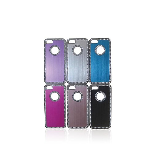 алюминий protetive Rhinestone инкрустированные задняя крышка для iPhone 5 / 5S