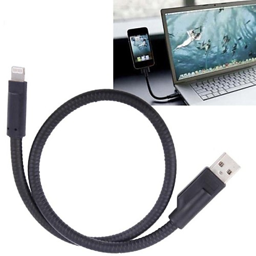 8-контактный для USB стоять гибкий USB-кабель для мобильный 6 iPhone 6 плюс IPhone 5/5 с Ipad 4 Ipad мини Ipod Touch 5 ставку и нано 7 (60 см)