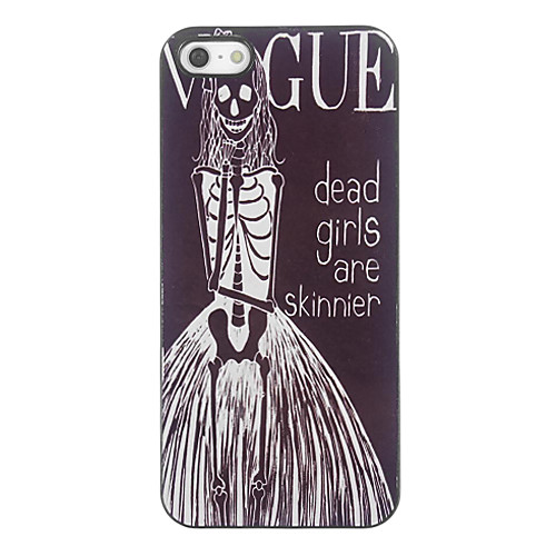 Алюминий Футляр Vogue Мертвая девочка Шаблон для iPhone 4/4S