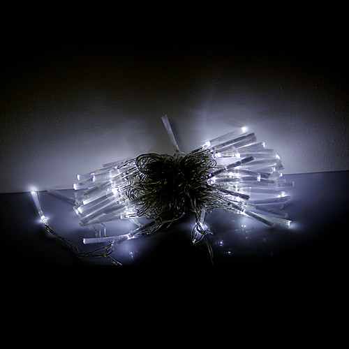 10m 100 светодиодов Рождество Хэллоуин декоративные фонари праздничный полосы света-волоконно-оптические огни белый (220)