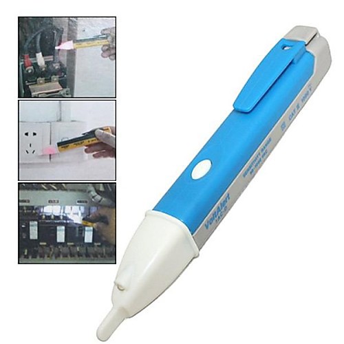 Non Contact Voltage Alert Tester 90-1000V AC Pen LED Light