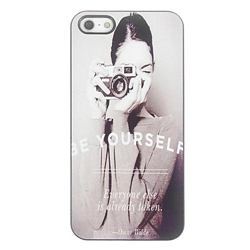 Be Yourself Дизайн Футляр Алюминий для iPhone 5/5S