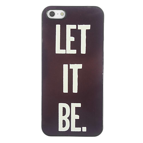 Let It Be Дизайн Футляр Алюминий для iPhone 4/4S