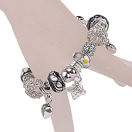 Fashion Heart Star Charm Bracelet