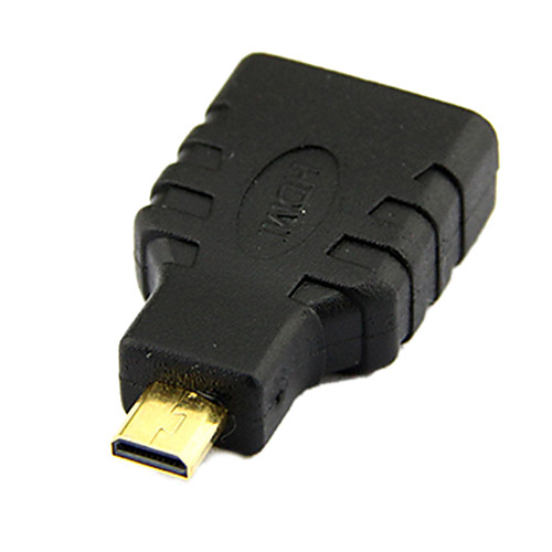 Micro HDMI к HDMI v1.4 мужчины к женской высокоскоростного кабеля и бесплатной доставкой