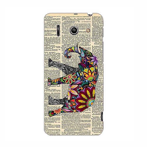 Relief Designed Colorful Elephant Design Hard Case for HuaWei G510