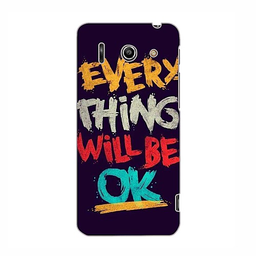 Everything Will be OK Design Hard Case for HuaWei G510