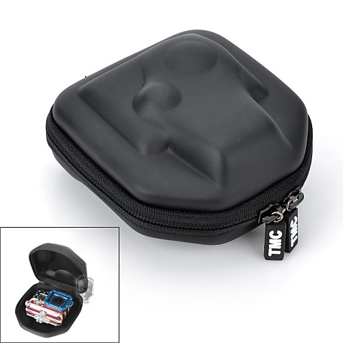 TMC Protective Double Zipper EVA Camera Storage Bag Pouch for GoPro HD Hero 3 / 3 / 2/SJ4000