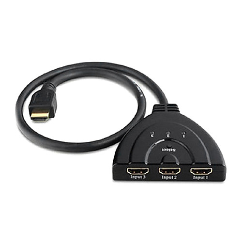 High Speed HDMI хаб v1.4 3x1 HDMI матричный переключатель (3 в 1 выход) поддерживает 3d 1080p HDCP