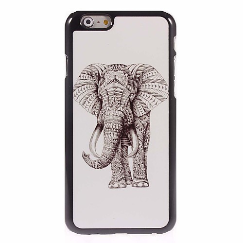 Elephant Design Aluminum Hard Case for iPhone 6