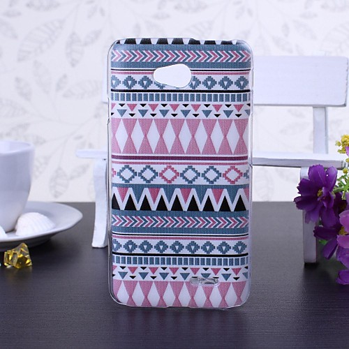 National Style Abstract Geometric Pattern Plastic Hard Case for LG L70