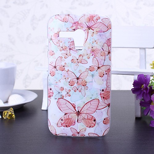 Butterfly Pattern Plastic Hard Case for for Motorola G