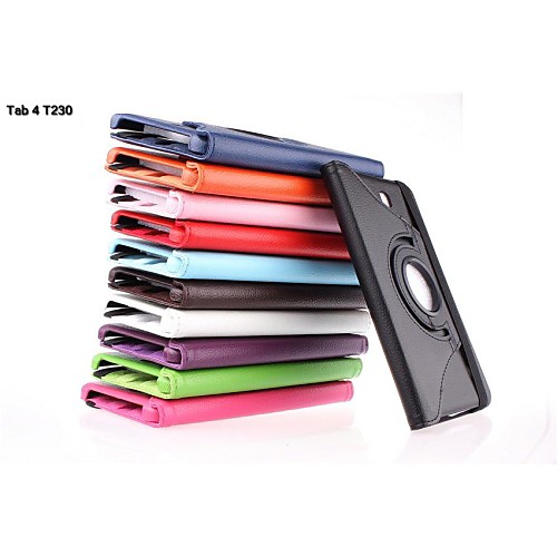 PU Leather Protective Rotable & Stand for Samsung Tab T230