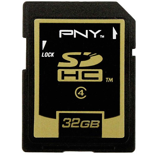 PNY 32gb класс4 Карта памяти SDHC