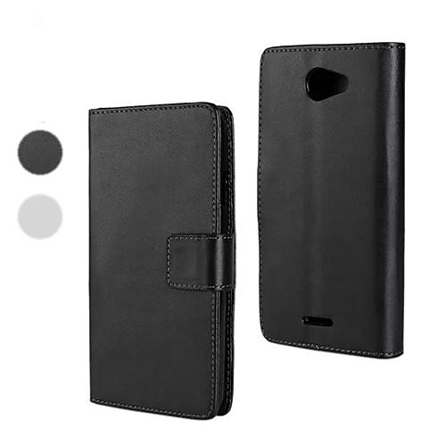 Solid Color PU Leather Full Body Case with Stand and Card Slot for HTC Desire 516 (Assorted Colors)