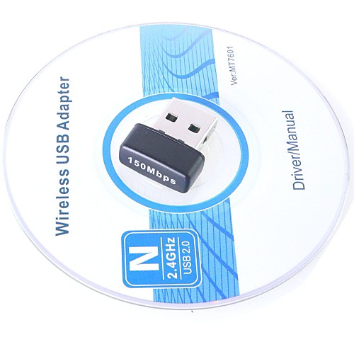 USB WiFi нано адаптер беспроводной локальной сети 802.11 B / G / N мини сетевая карта 150 Мбит адаптер