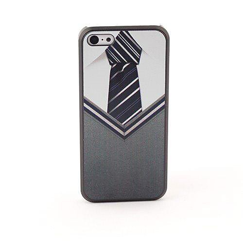 Suit and Tie Style Protective Back Case for iPhone 5C