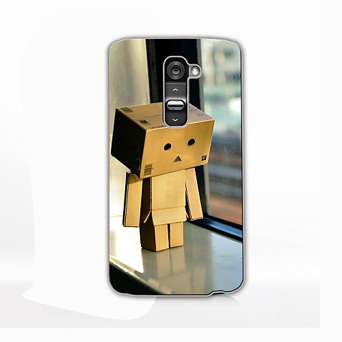 Before the Window Wooden Man Design Hard Case for LG G2