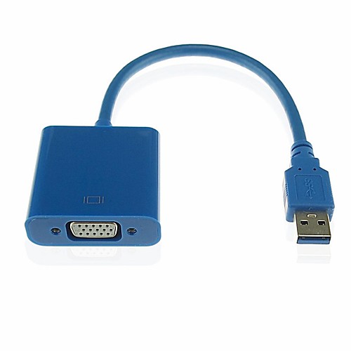 USB 3.0 для VGA внешних графических адаптера карты кабель