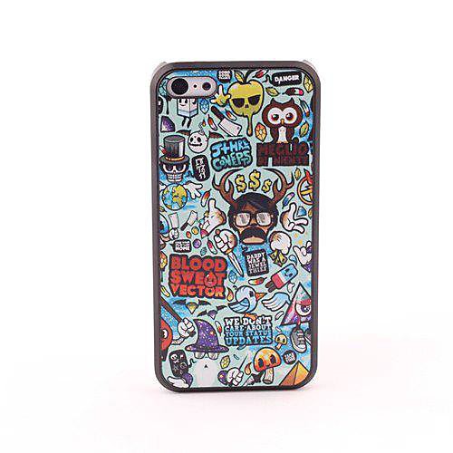 Faces Style Protective Back Case for iPhone 5C