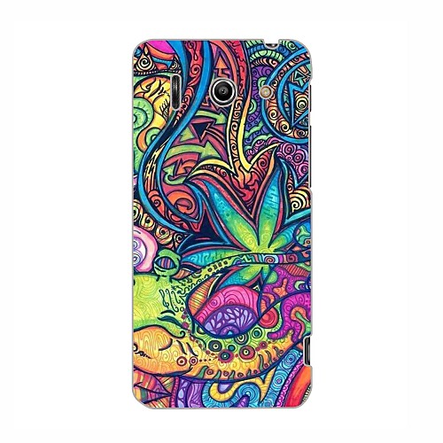 Colorful Oil Painting Design Hard Case for HuaWei G510