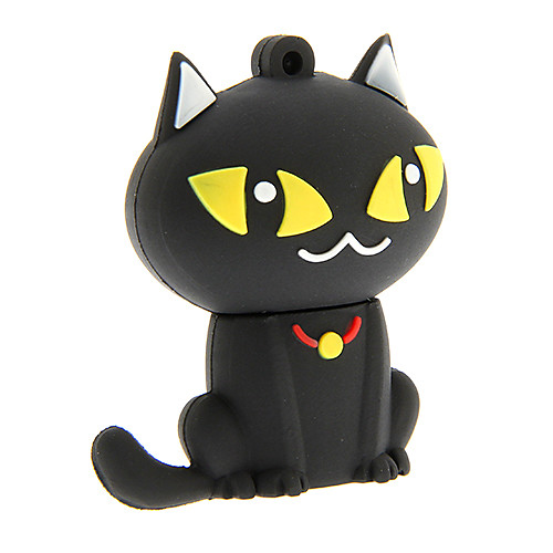 ZP55 64GB Cartoon Black Cat USB 2.0 Flash Drive