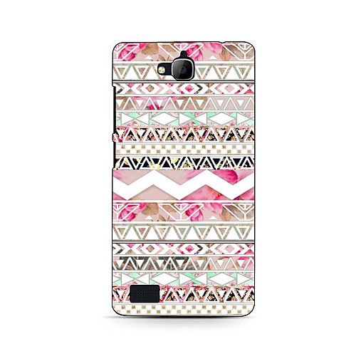 Colorful Stripe Design Hard Case for HuaWei Honor 3C