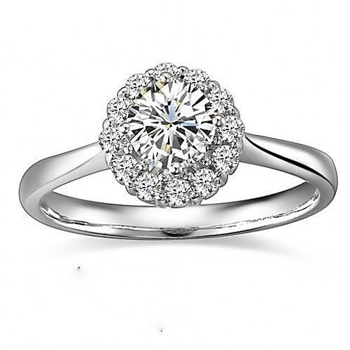 I FREE SILVERWomen's S990 Sterling Silver Zircon Ring 1 pc