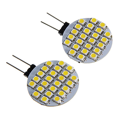 g4 2.5w 24x3528smd 200lm 3000-3500k теплый белый свет привел кукурузы лампы (12 2шт)