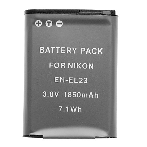 3,7 1850mAh Mini DV Batttery для Nikon Coolpix P600 ан-el23