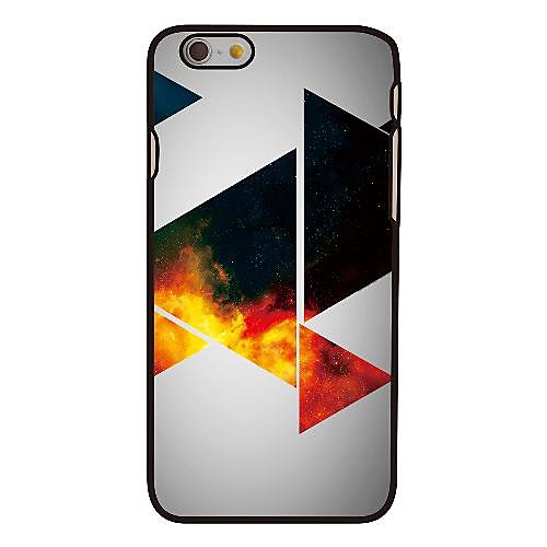 Space Triangles Style Plastic Hard Back Cover for iPhone 6