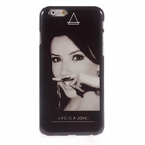 Beautiful Girl Design Aluminum Hard Case for iPhone 6