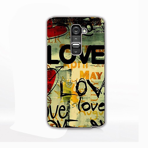 LOVE Design Hard Case for LG G2