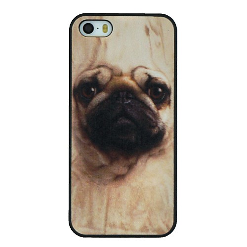 Pug Dog Pattern PC Hard Back Cover Case for iPhone 5/5S