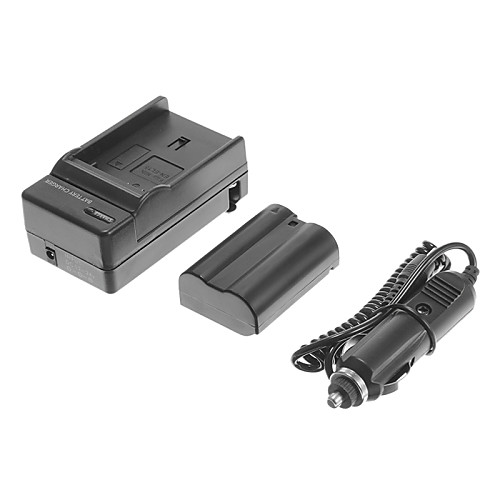 OEM-Nik EN-EL15 1900mAh 7V Battery for Nikon D7000/D7100/1V1/D800/D800E/D600/P520/P530 with Car Charger