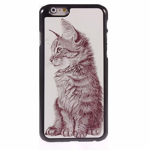 Cat Design Aluminum Hard Case for iPhone 6