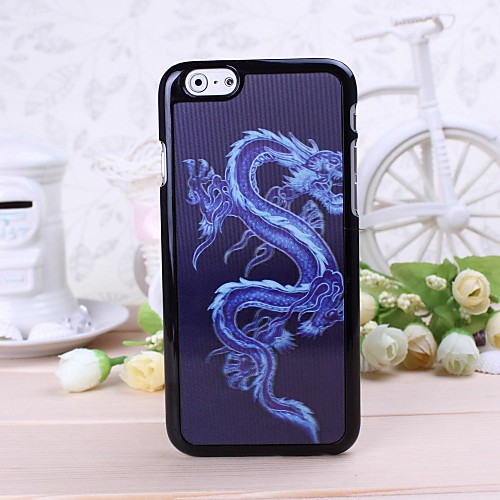 3D Dragon Pattern Plastic Hard Case for iPhone 6