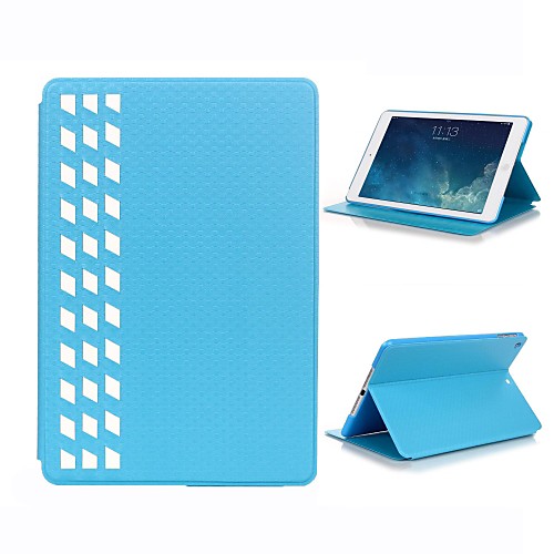 Natusun™ Weave Pattern PU Leather Smart Cover Edge Thin Hard Plastic Shell for iPad Mini 1/iPad Mini 2(Assorted Colors)